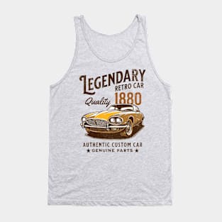 Vintage Retro Car Tank Top